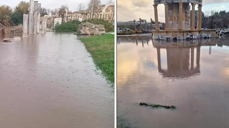 Antalya’da yağışlar hayatı felç etti! 236 kişi mahsur kaldı